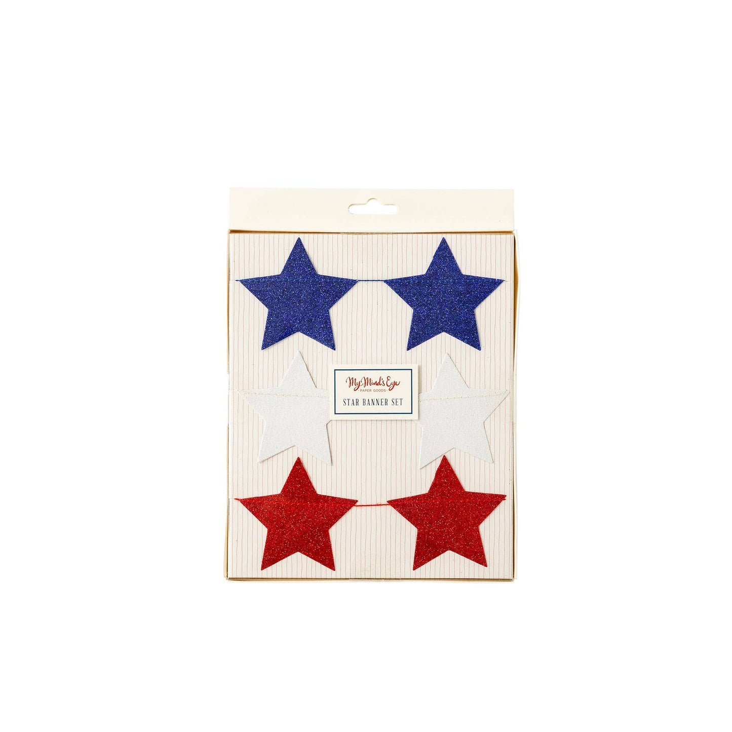 SSP803 - Stars and Stripes Star Mini Banner