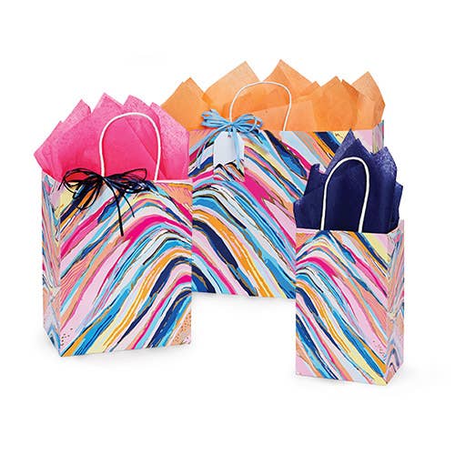 Painted Desert Paper Retail Gift Bag 8x4.75x10