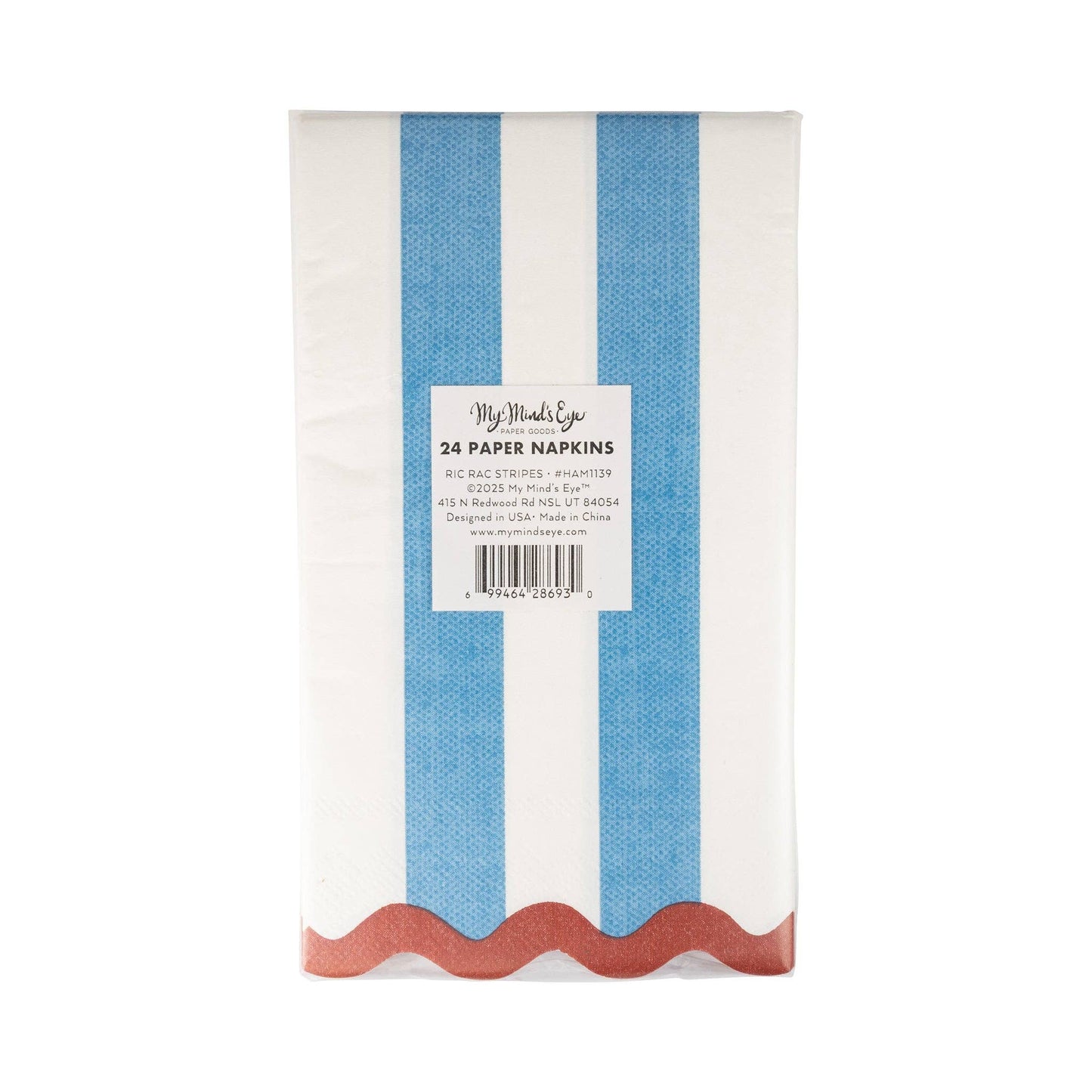 HAM1139 - Hamptons Stripes Dinner Napkin