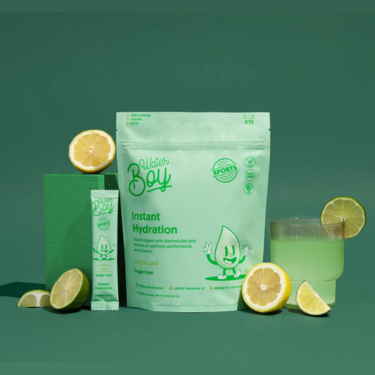 Waterboy Workout Hydration: Lemon Lime / 15pk