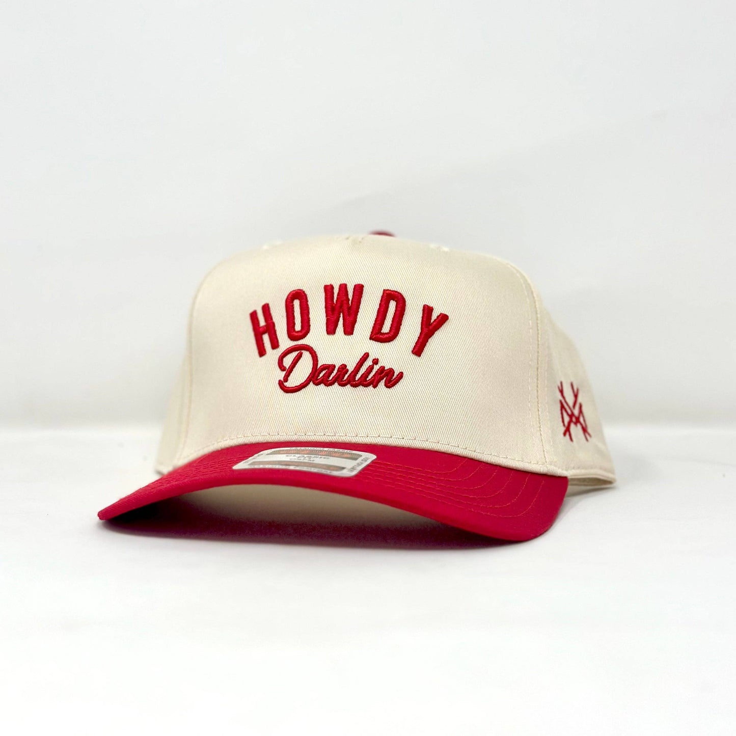 MHC Howdy Darlin Trucker Hat: Green/Natural Otto