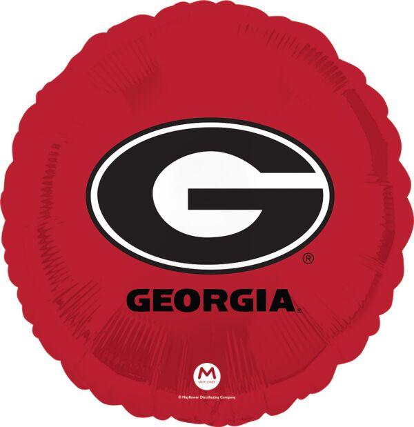 18 Inch University of Georgia Round Foil Balloon