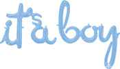 It's A Boy Air-Filled Balloon Script