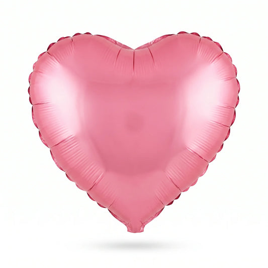 17 Inch Pink Heart Foil Balloon