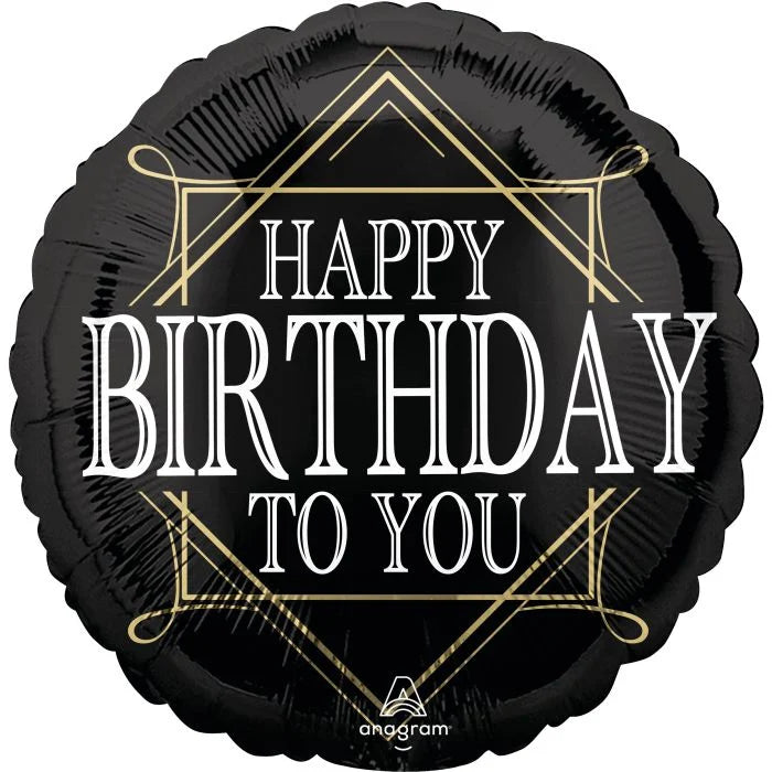 17 Inch Better With Age Round Foil Balloon