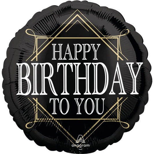 17 Inch Better With Age Round Foil Balloon
