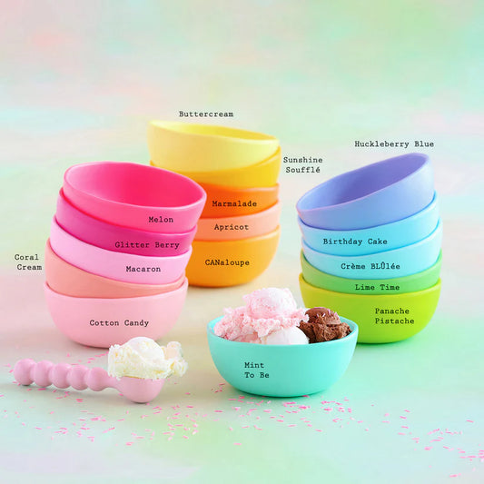 Glitterville Melamine Rainbow Bowl