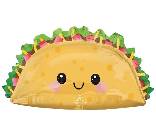 33 Inch Taco Shape Foil Balloon